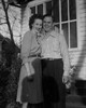 an old black and white pic of my mom's parents when my grandpa was still alive i have no recent ones b4 his death