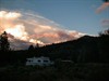 This is a nice pic of the sunset with a big fire close by us in Northern Calif.